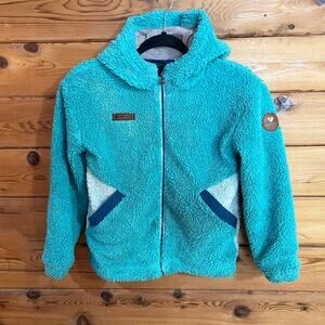 Obermeyer Kids Blue Unisex Shay sherpa Jacket XL